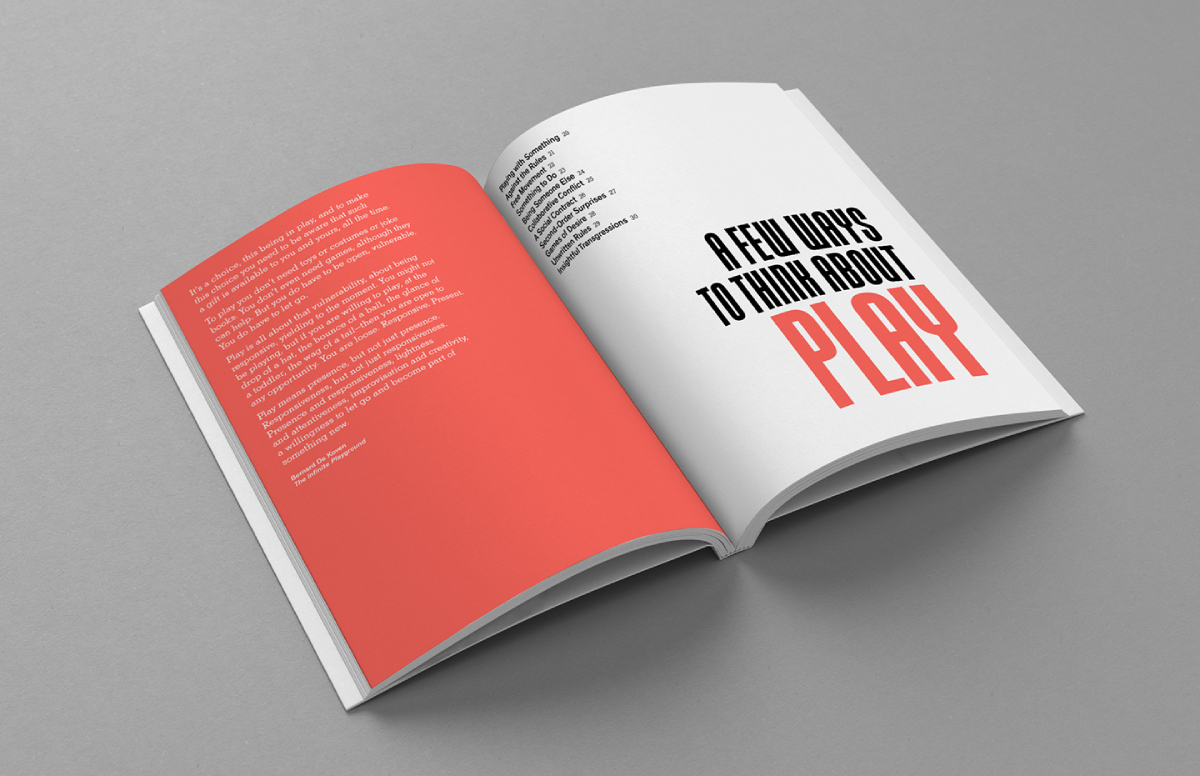 an extract of the PLAY section of the book